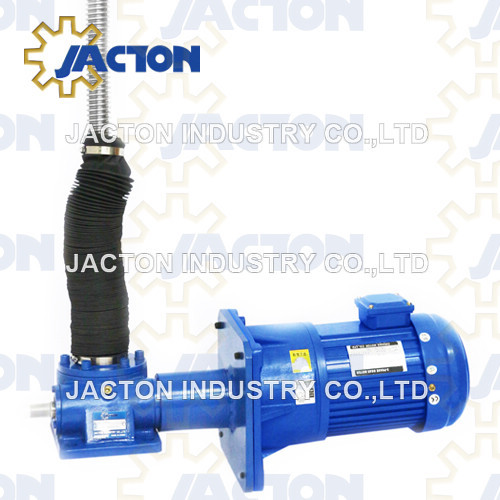 heavy duty electric screw jacks 100 kN force 1180mm electric screw jack lift