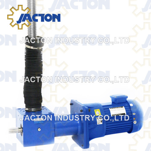 heavy duty electric screw jacks 100 kN force 1180mm electric screw jack lift
