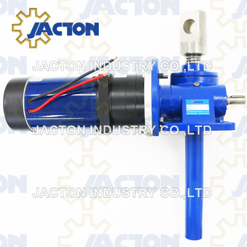 24vdc electric screw jack 5 tons capacity 10 inch electric screw lifts