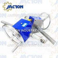 5 ton manual operation worm drive screw jack 10