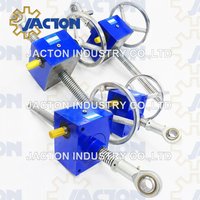 5 ton manual operation worm drive screw jack 10