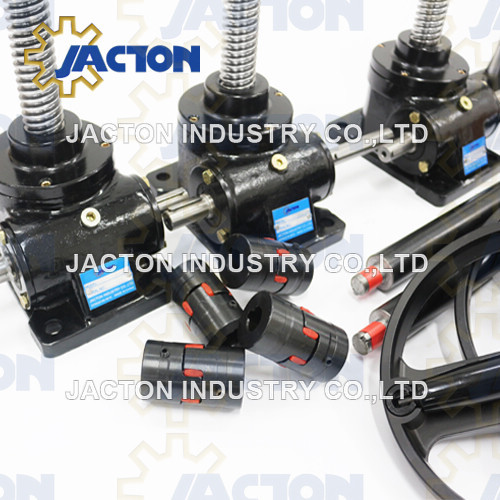 2.5 ton manual acme screw jacks for crank table or desk hand wheel screw jack