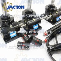 2.5 ton manual acme screw jacks for crank table or desk hand wheel screw jack