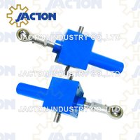 hand operated lifting screw jacks 50 kN force 150 length with position indicator