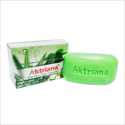 Ayurvedic Aloe Cucumber Soap By AKTRIANA PRIVATE LIMITED