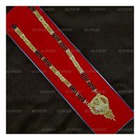 Latest Stylish Gold Plated Forming Mangalsutra