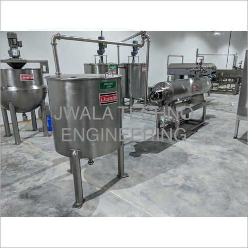 Tomato Sauce Making Machine Capacity: 500 - 2000 Kg/Hr