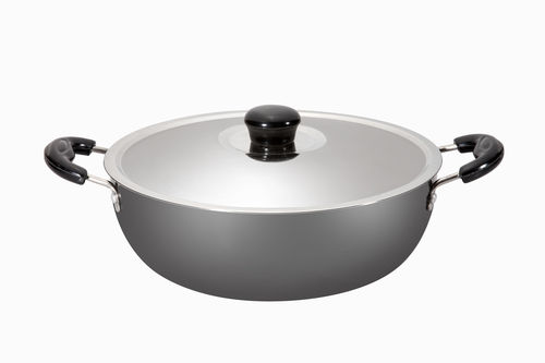 Kadhai 3 Ltr Steel Lid Induction Base