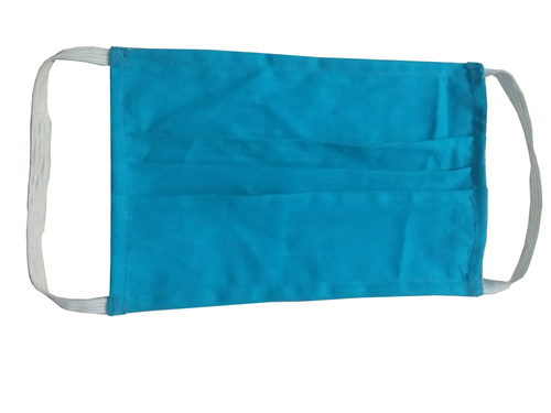 Single layer cotton with elastic mask