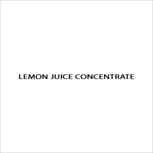Lemon Juice Concentrate