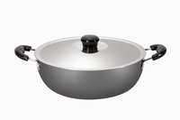 Kadhai 5 Ltr Steel Lid Induction Base