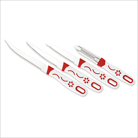 Four Pieces Knife Set ABS Handle