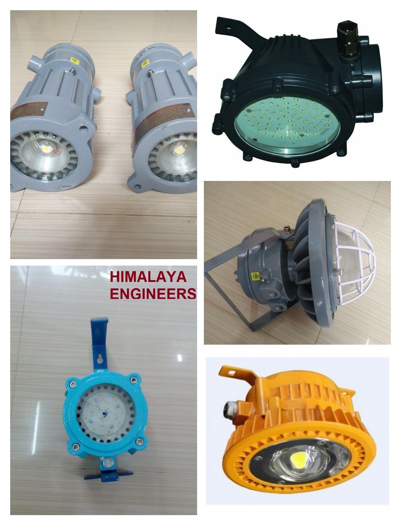 Flameproof Light Fitting