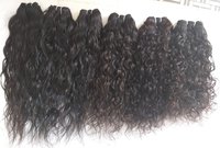 Natural Curly Human Hair And Closure 4x4 Transparent Lace