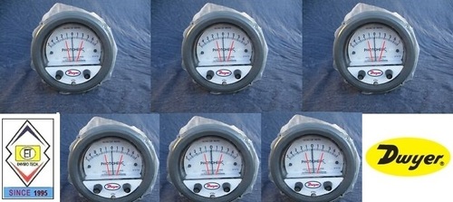Dwyer A3230 Photohelic Pressure Switch Gauge Range 0-30 psi