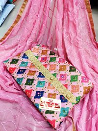 Printed dress material
