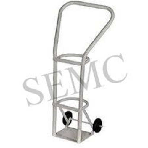 Oxygen Cylinder Trolley Color Code: White