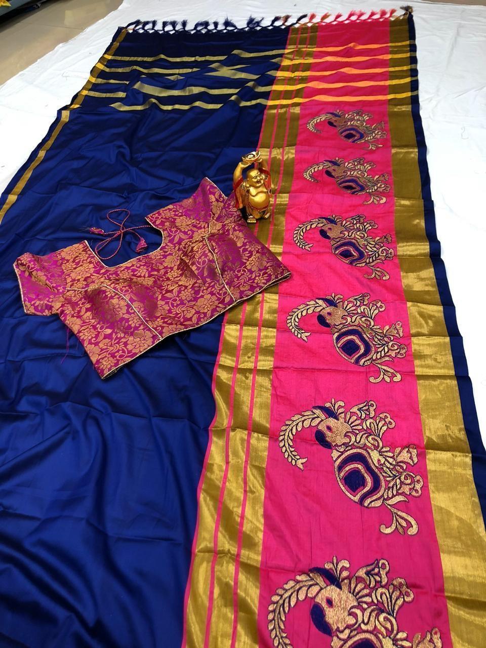 Surat Pure silk cotton Saree