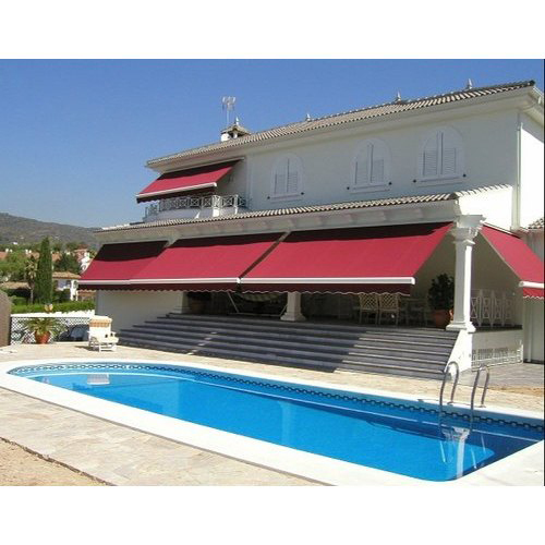 Pool Side Retractable Awnings
