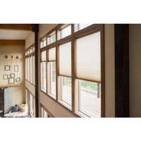 Vinyl Blinds - Customizable Dimensions, White Color, Cordless Operation | Light Filtering With 1 Year Warranty