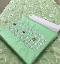 Semi stiched dress material