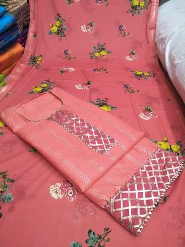 Unstitched dress material