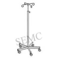 I.v. And Saline Stand Color Code: Steel