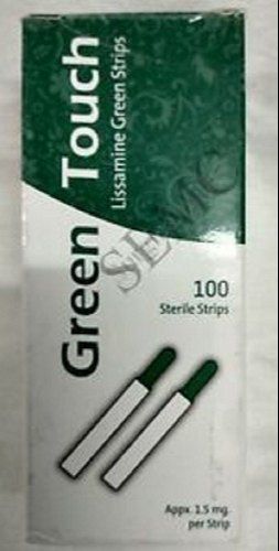 Lissamine Green Strips Dimension(L*W*H): 6X2X2 Inch (In)