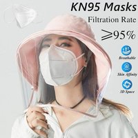 N95 Non Woven  Face Mask With Valve, Filter : Electrostatic