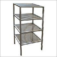 4 Tier Steel Hospital Rack