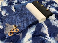 Chikan cotton dress