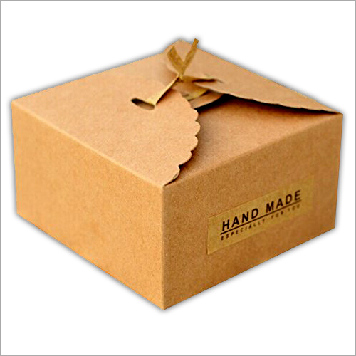 Brown Paper Cake Packaging Box