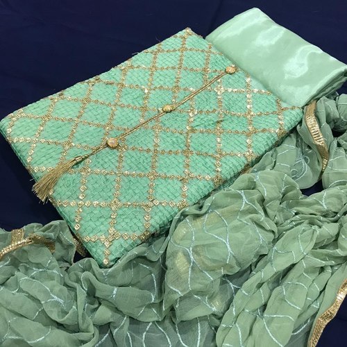 Wedding wear dress material