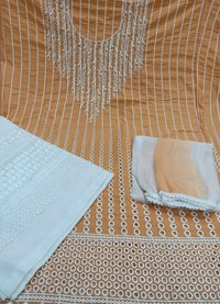 Heavy chikan work dress