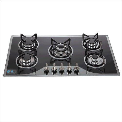 5 Burner Kitchen Built In Hob - Gas Type: Lpg