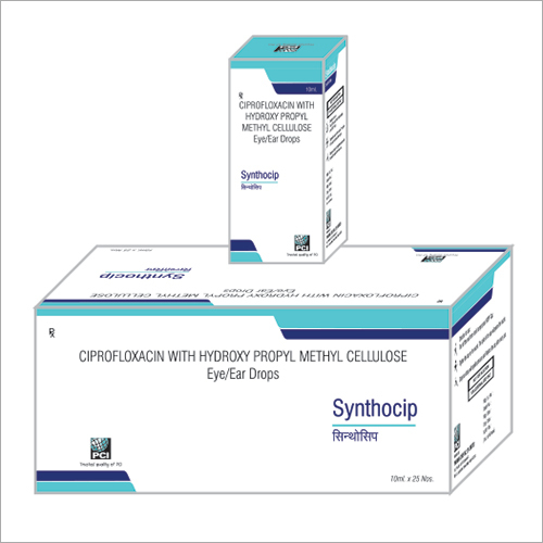 Ciprofloxacin With Hydroxy Propyl Methyl Cellulose Eye And Ear Drop