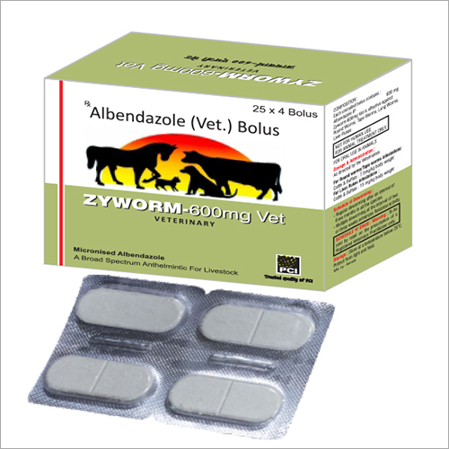600 mg Albendazole Veterinary Bolus By PHARMA CORP INC PRIVATE LIMITED