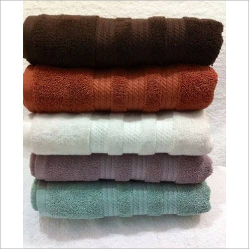 Cotton Colored Bath Towel - 100% Cotton, 28x56 Inch, Available in Various Colors | Quick Dry, Suitable for Adults, Children, and Seniors, Rectangle Shape, Ideal for Home and Hotel Use