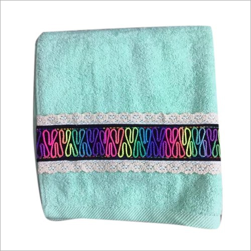 Designer Cotton Bath Towel - 100% Cotton, Regular Size 28x56 Inch, Rectangular Shape | Quick Dry, Suitable for Home & Hotel Use, All Ages