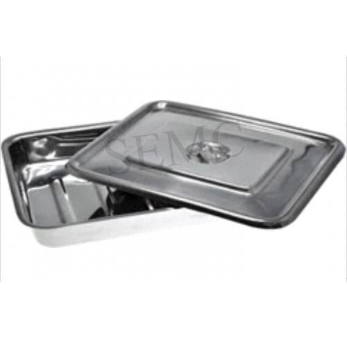 Stainless Steel Instrument Tray With Cover