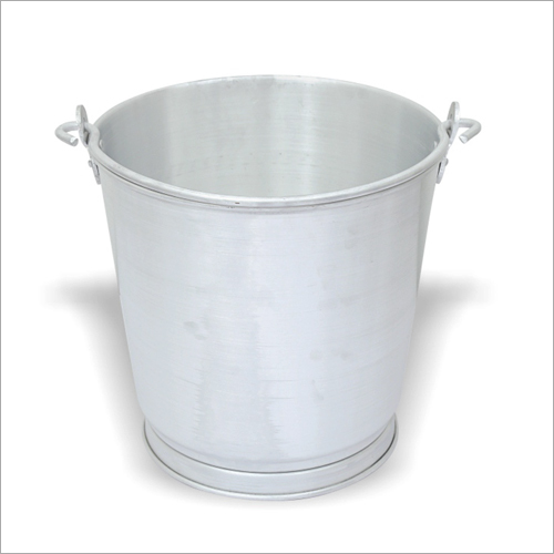 Plain Aluminium Bucket
