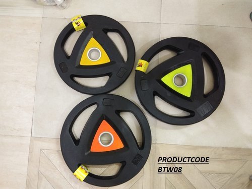 Rubber Coated Weight Lifting Plates