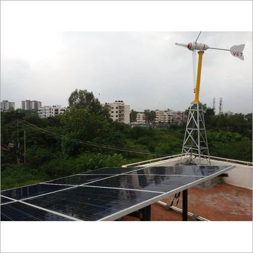Residential Wind Solar Hybrid System By VINAYAKA ENERGY TECH