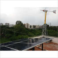 Residential Wind Solar Hybrid System