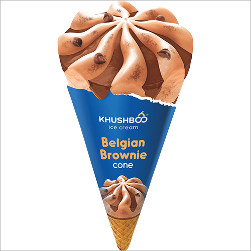Belgian Brownie Cone