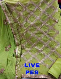Silk dress material