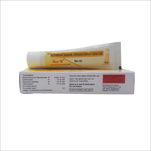 Beclomethasone Dipropionate Sulphate Cream