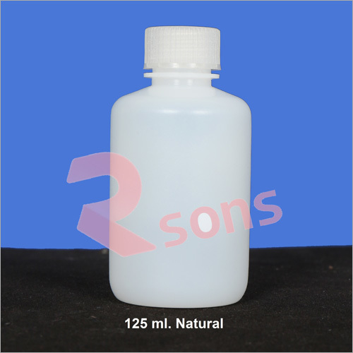 125 ml HDPE NATURAL BOTTLE 125 ml HDPE NATURAL BOTTLE
