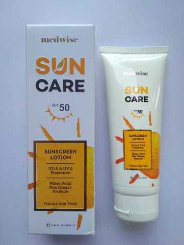 Sunscreen Lotion By MEDWISE OVERSEAS PVT LTD