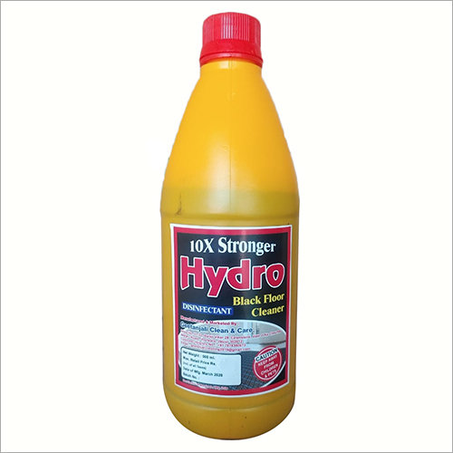 Black Floor Cleaner - Liquid Formula, 36-Month Shelf Life | Ideal for Effective Floor Cleaning and Maintenance